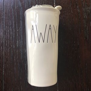 NWT Rae Dunn travel mug away